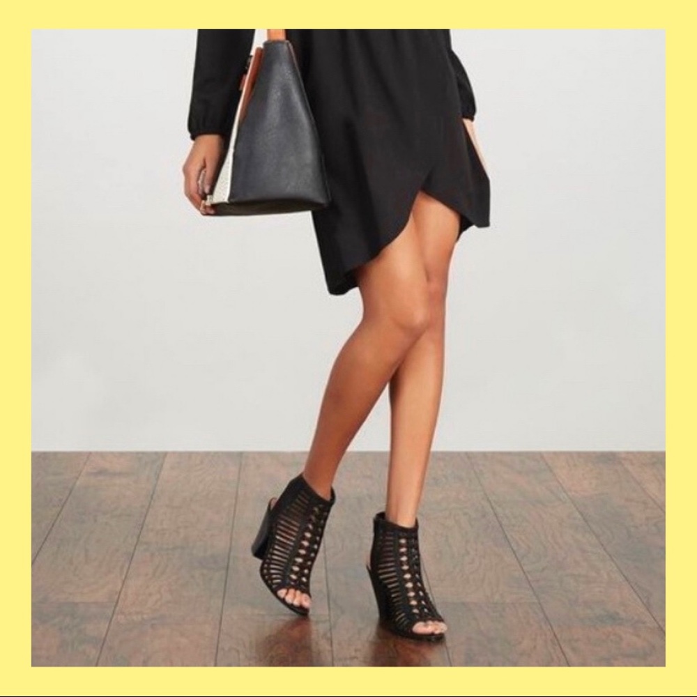 Heeled Cage Sandal